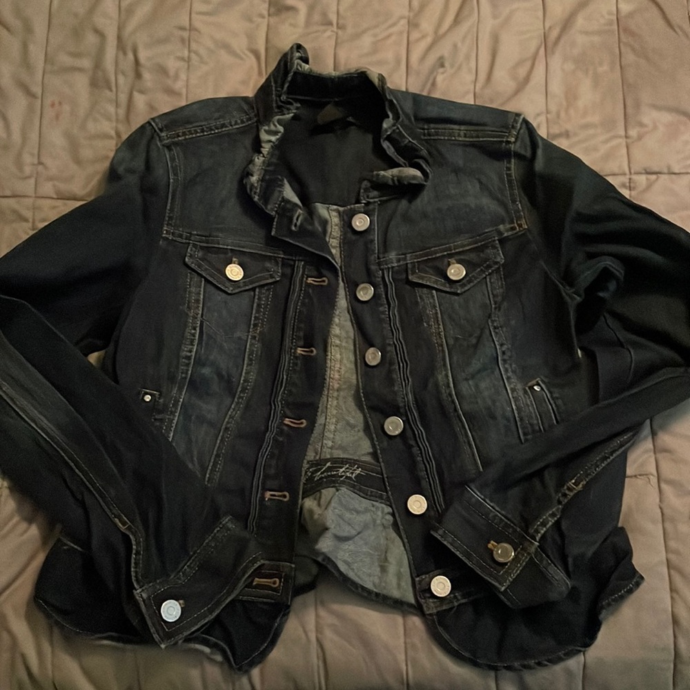 White House Black Market jean jacket